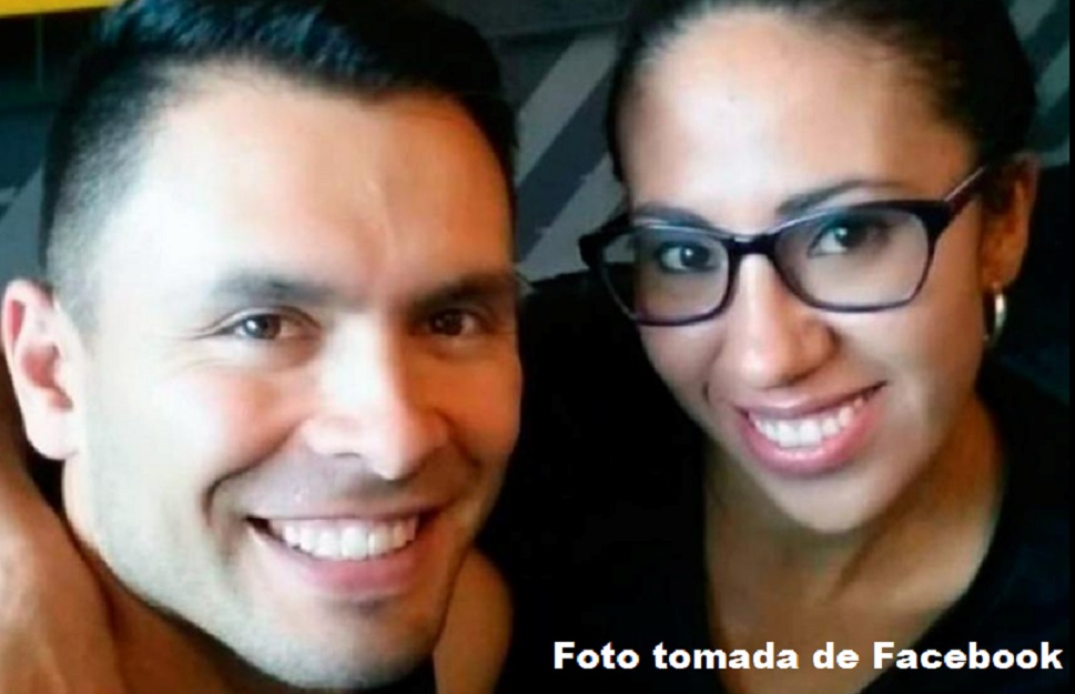 Andrés Gómez Uriza, señalado feminicida, y Jennifer Andrea Plazas, la víctima.