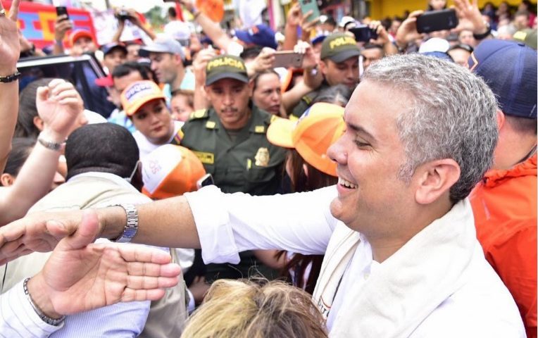 Iván Duque, electo presidente de Colombia