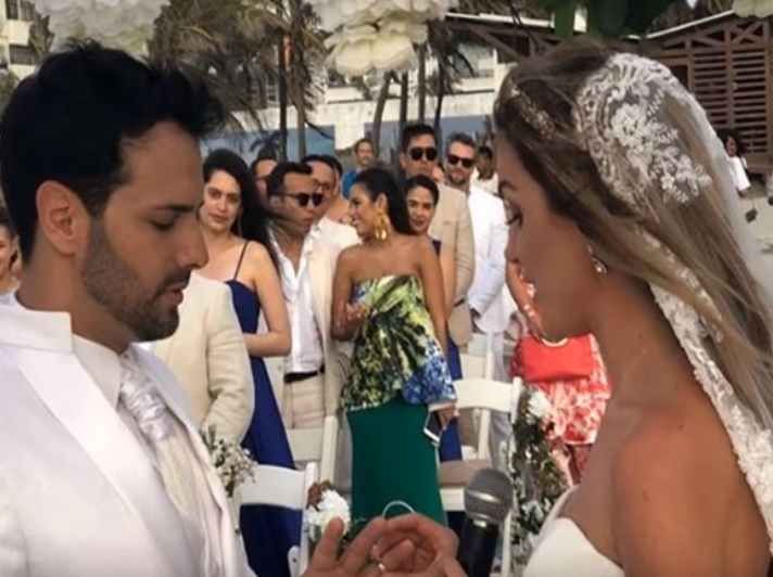 El matrimonio de Nataly Umaña y Alejandro Estrada. 
