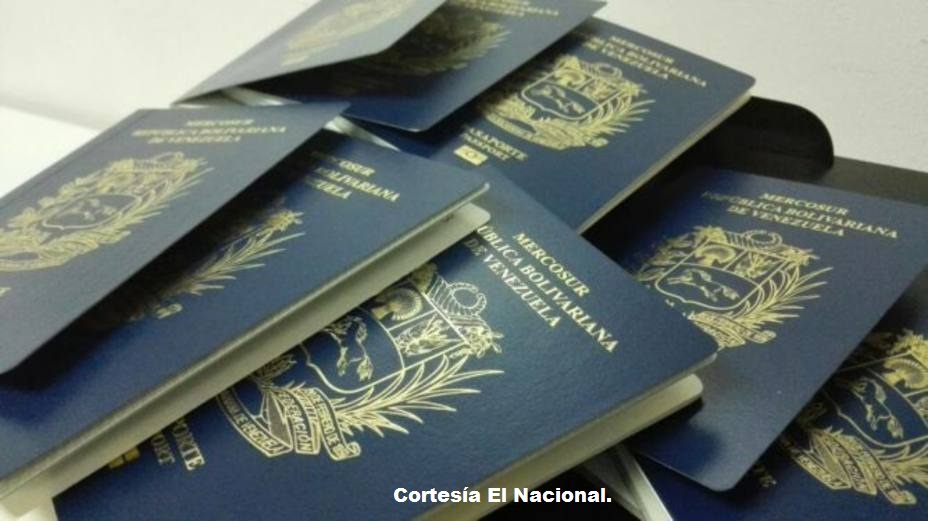 pasaportes venezolanos.