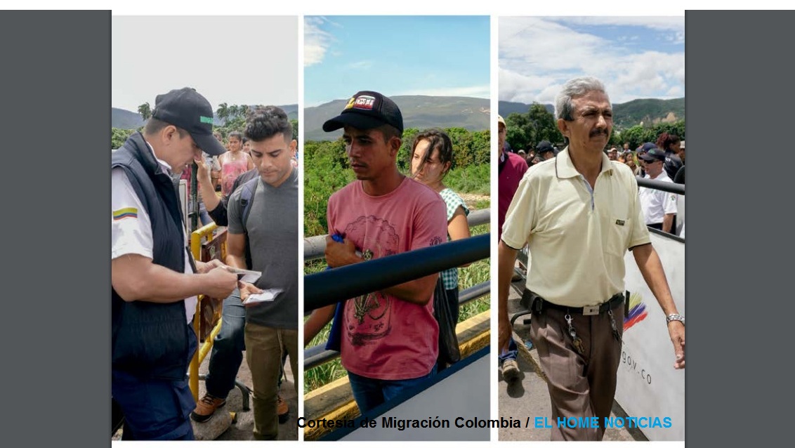 Migración de venezolanos a Colombia.