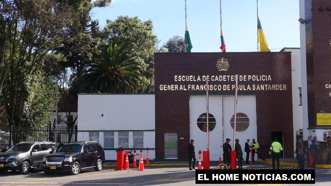 Escuela de Cadetes de la Policía, General Francisco de Paula Santander, que fue objeto de un atentado terrorista.