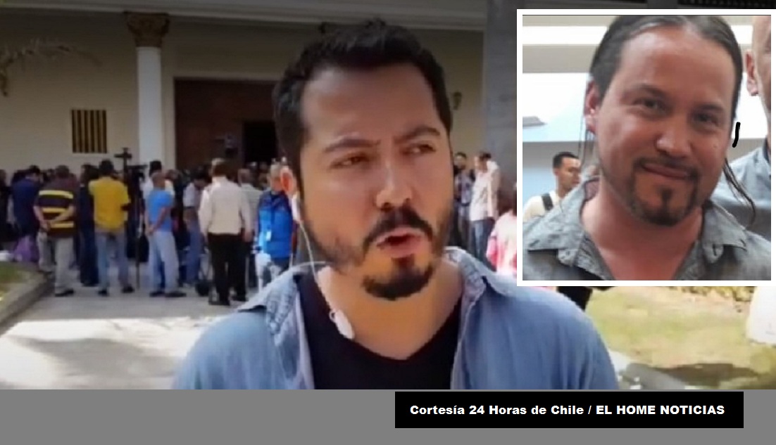 Los comunicadores de TVN de Chile, Rodrigo Pérez y Gonzalo Barahona, fueron detenidos por miembros de la guardia presidencial venezolana este martes en la noche.