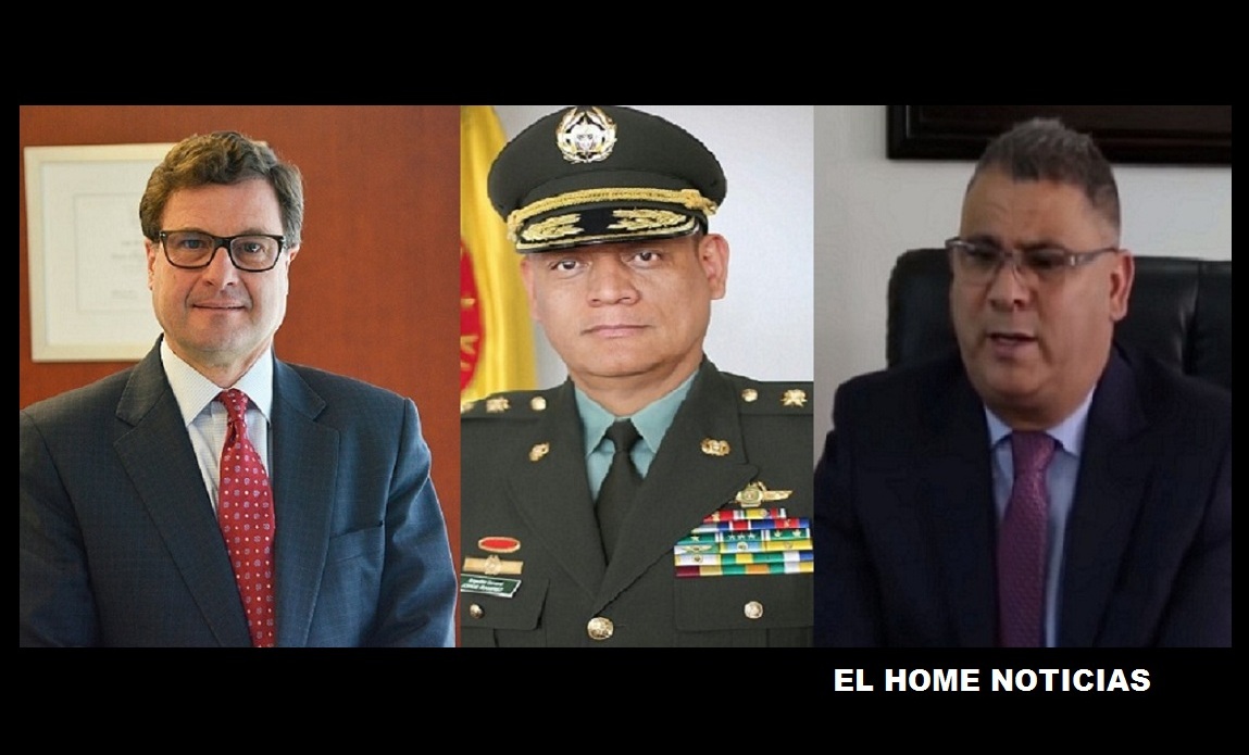 Luis Fernando Andrade, testigo en caso Odebrecht; general Jorge Luis Ramírez, exdirector del Inpec; y el abogado César Augusto Ceballos, detenido por caso corrupción.