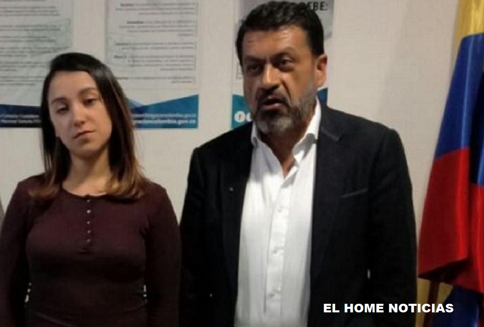 Paola Andrea Parra Marín y Mauricio Parra Rodríguez, quienes fueron beneficiados con la libertad condicional, según la JEP.
