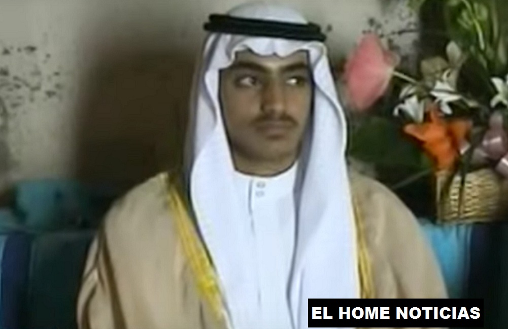 Hamza Bin Laden, hijo de Osama Bin Laden.