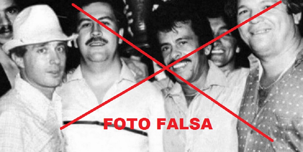 Álvaro Uribe y Pablo Escobar Gaviria.