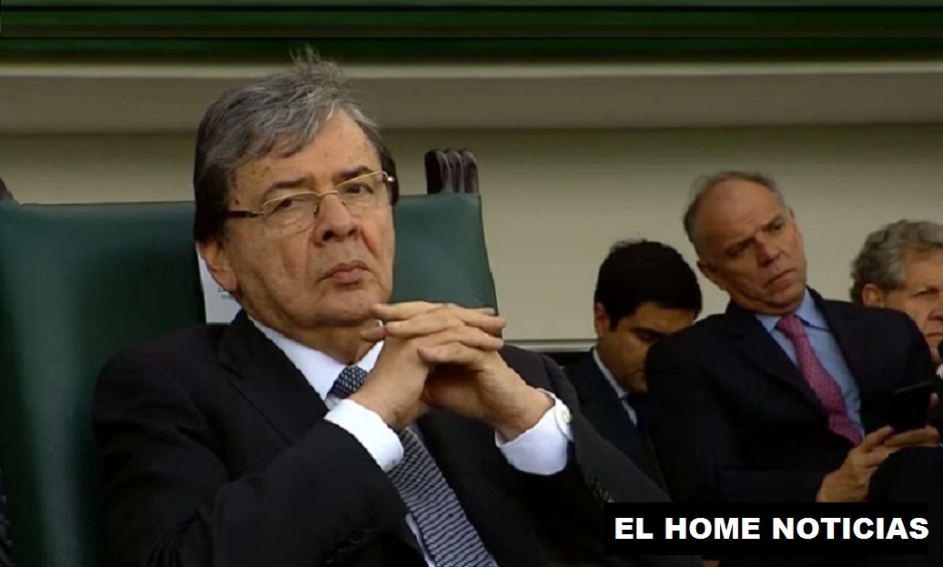 Carlos Holmes Trujillo, ministro de Defensa Nacional.