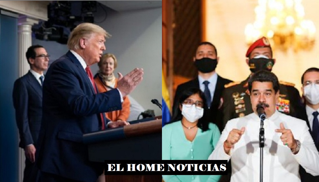 Donald Trump y Nicolás Maduro.