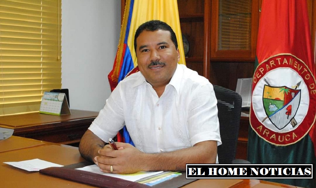 El gobernador de Arauca, José Facundo Castillo Cisneros