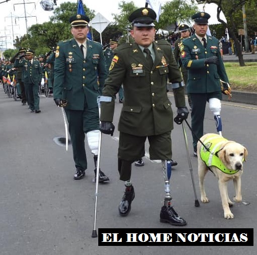 Víctimas de las minas antipersonas.