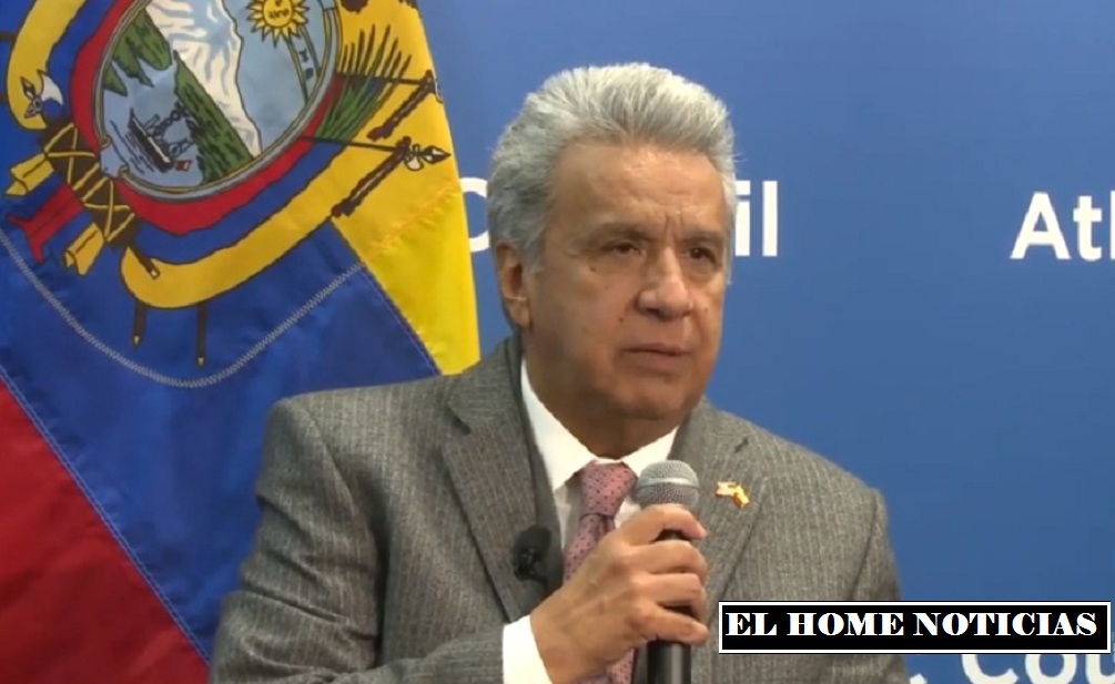 Lenín Moreno, presidente de Ecuador.
