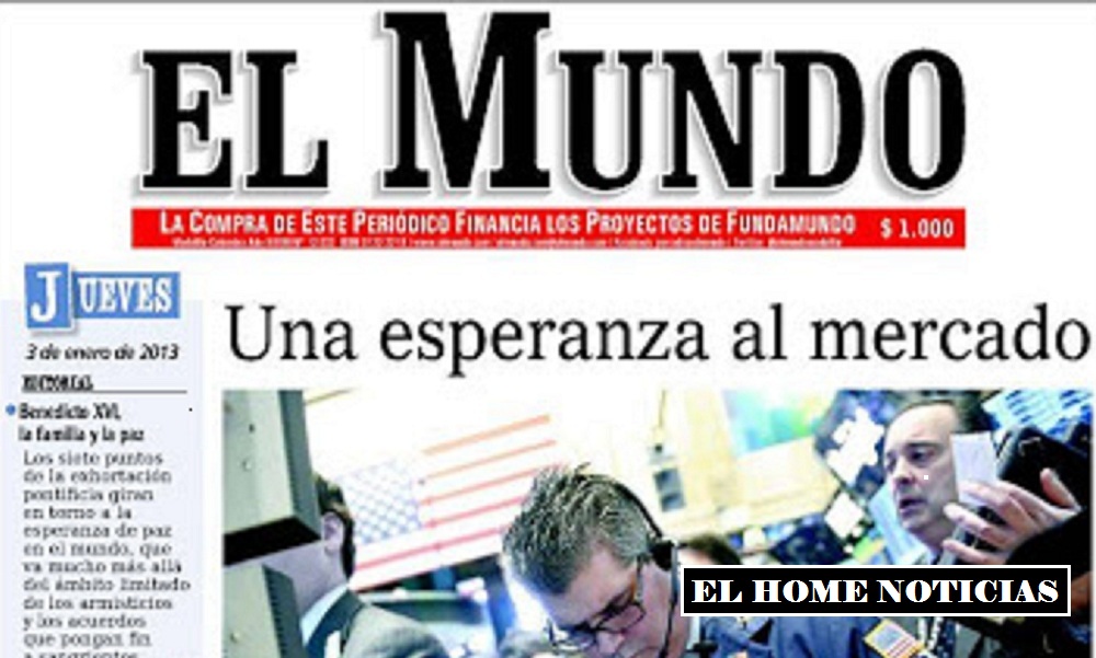 Diario EL MUNDO DE MEDELLÍN.