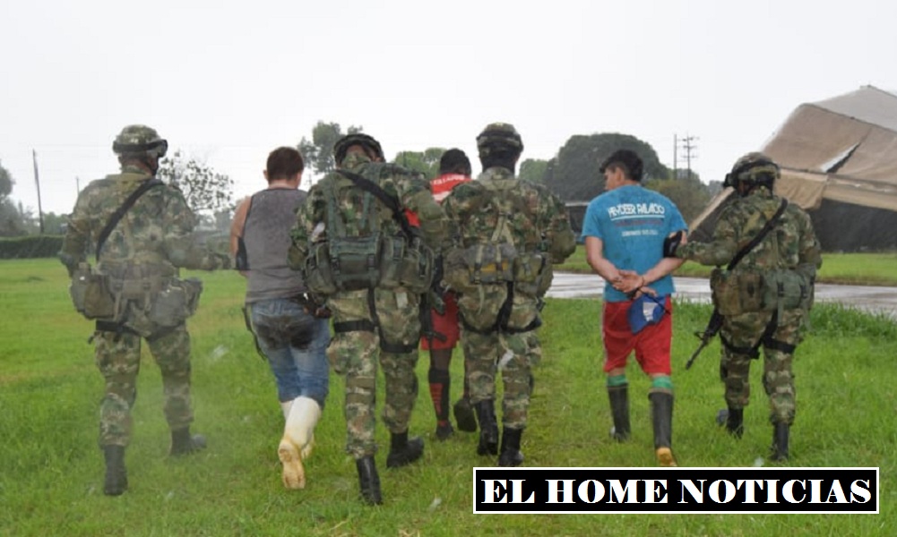 Capturados en lasboratorios de las FARC.