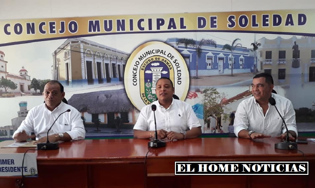 Junta directiva del Concejo de Soledad Atlántico.