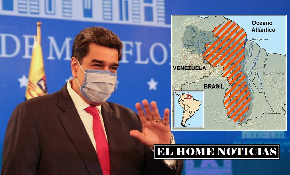 Nicolás Maduro y el territorio Esequibo.