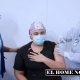 Dayana Hernández, primera vacunada en