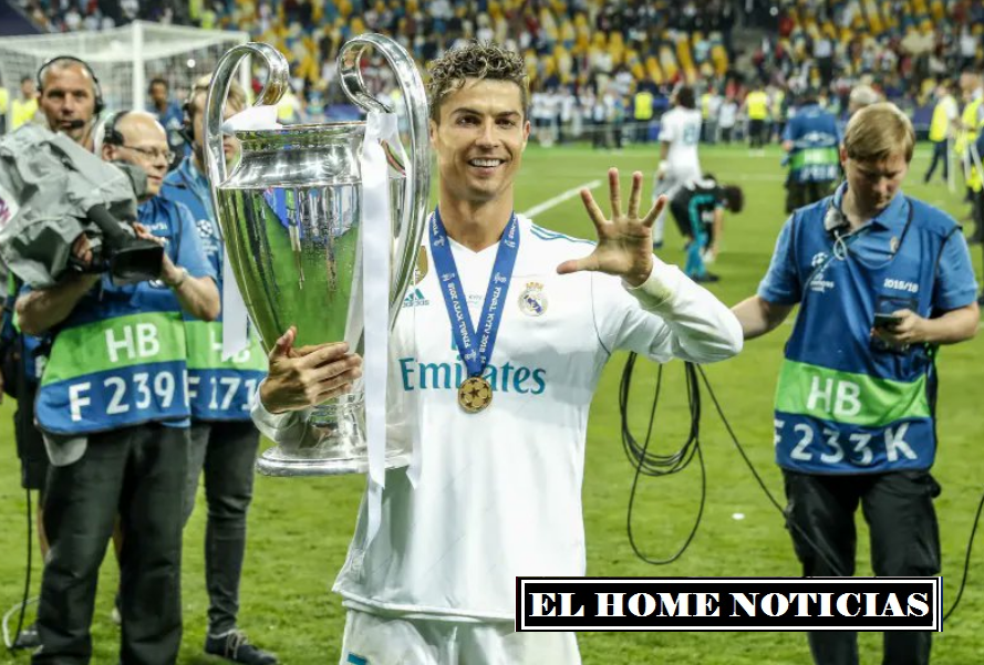 Ronaldo es cinco veces ganador del Balón de Oro, cinco veces campeón de la Liga de Campeones, campeón de Europa y ganador de la Liga de Naciones.