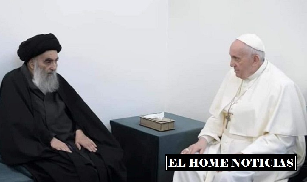 El ayatolá iraquí, Alí al-Sistani, le dijo al Papa Francisco