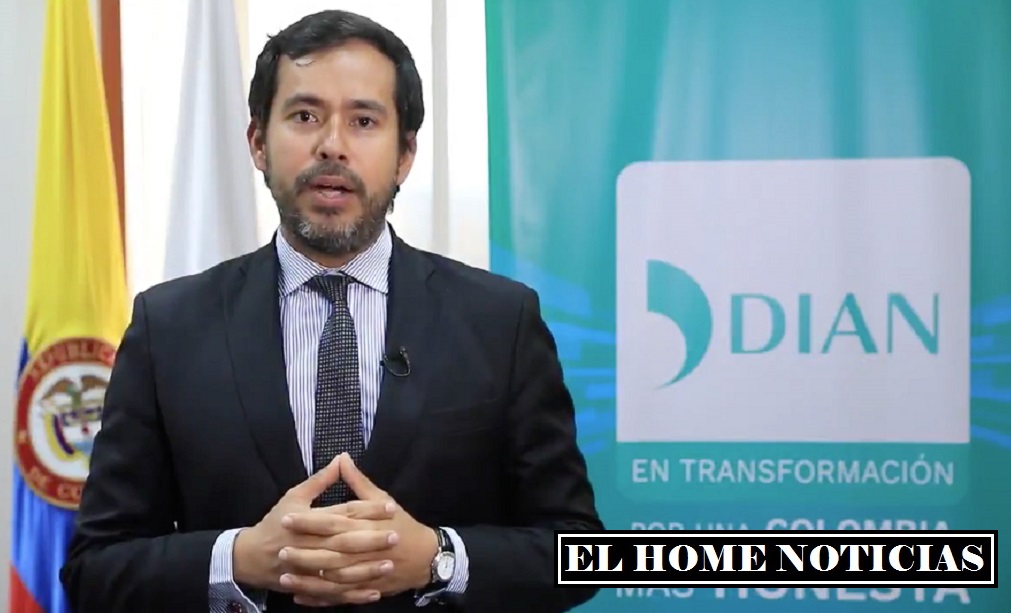 Lisandro Manuel Junco Riveira, director general de la DIAN,