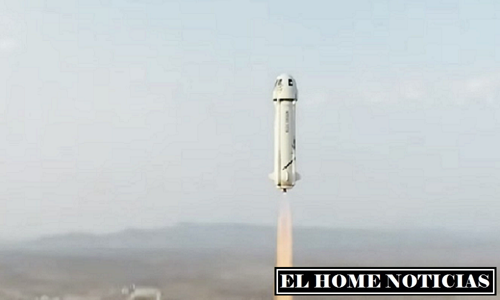 El lanzamiento del vehículo suborbital desde el puerto espacial cercano a la ciudad estadounidense de Van Horn (Texas) tuvo lugar a las 10:31 en la Costa Este de Estados Unidos.