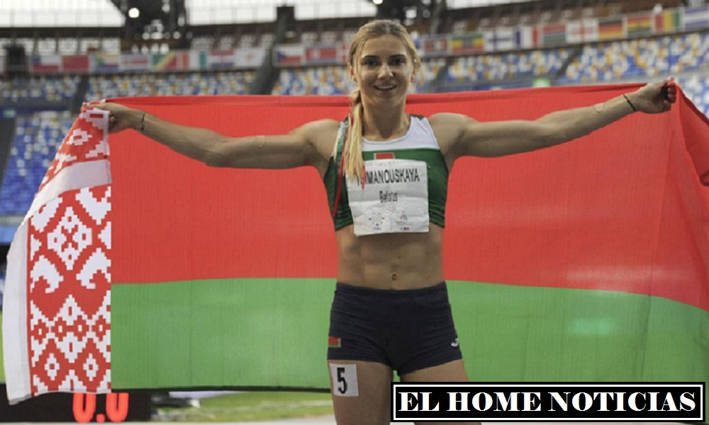 La atleta no pudo comenzar y fue enviado a Minsk.