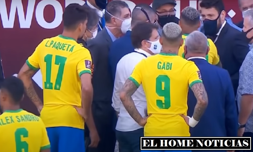 Jugadores de Brasil hablaron con delegados de la autoridad Sanitaria brasileña.