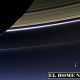 Imagen de la Tierra desde la orbita de Saturno