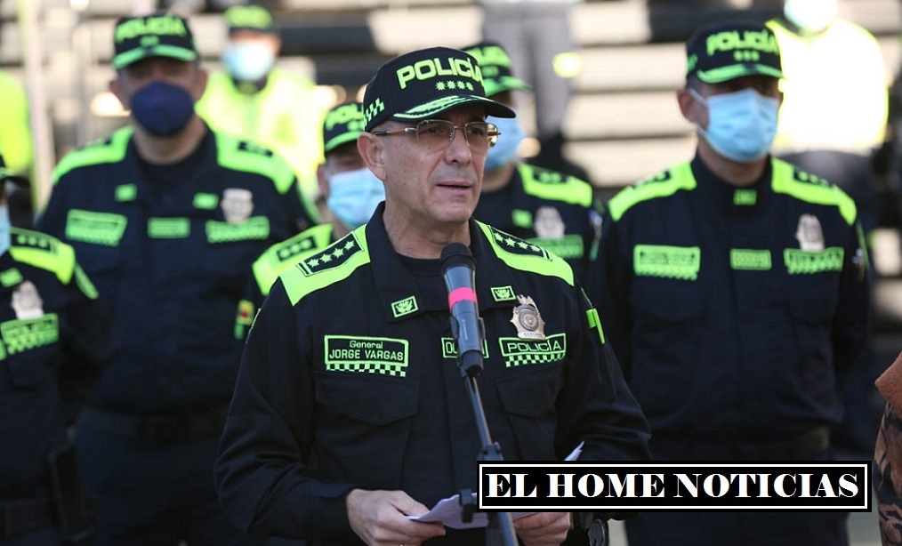 General Jorge Luis Vargas Valencia, director de la Policía Nacional.