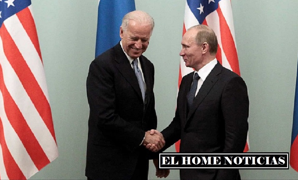 Joe Bide y Vladimir Putin