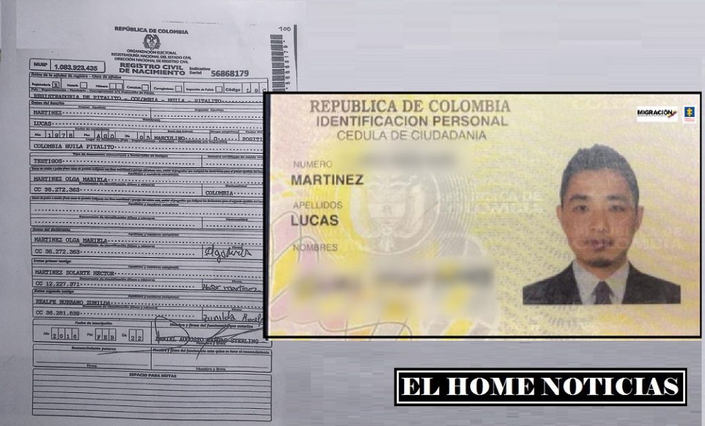 Registro civil de Lucas Martínez.