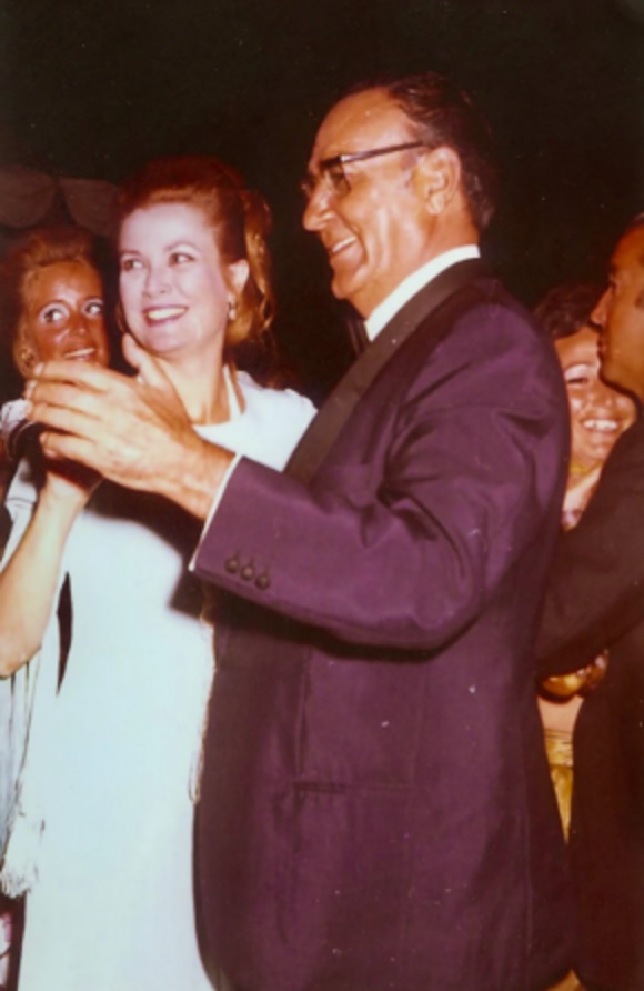 La princesa Grace Kelly con José Banús