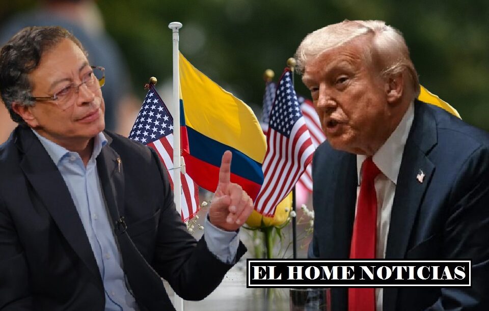 Gustavo Petro y Donald Trump