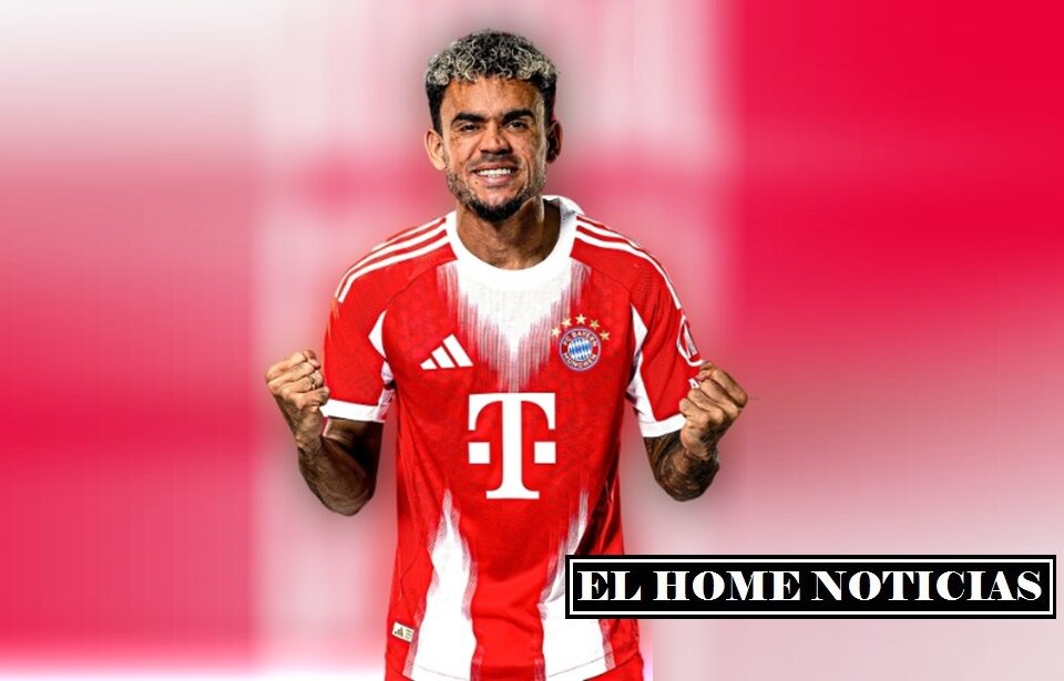 Luis Díaz, atacante colombiano del Bayern Múnich.