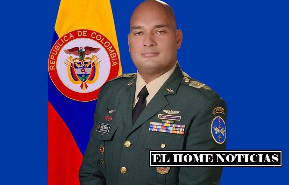 Teniente coronel Rafael Granados Rueda, oficial de la Brigada Contra el Narcotráfico.