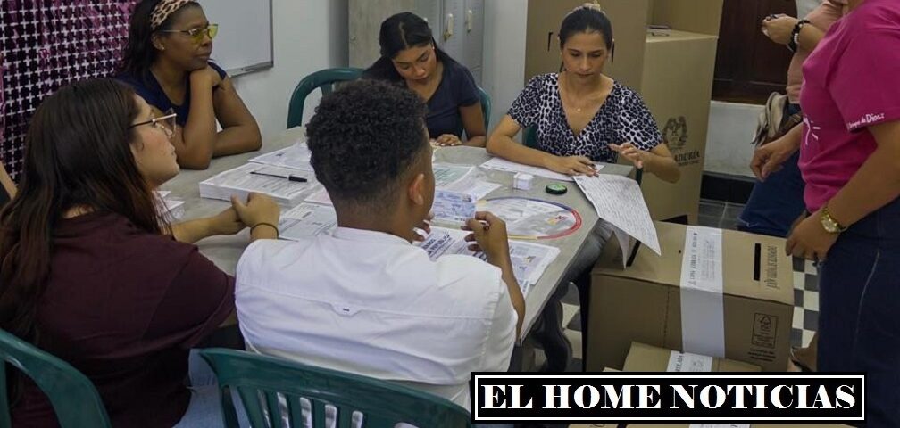 Puesto de votación en Colombia