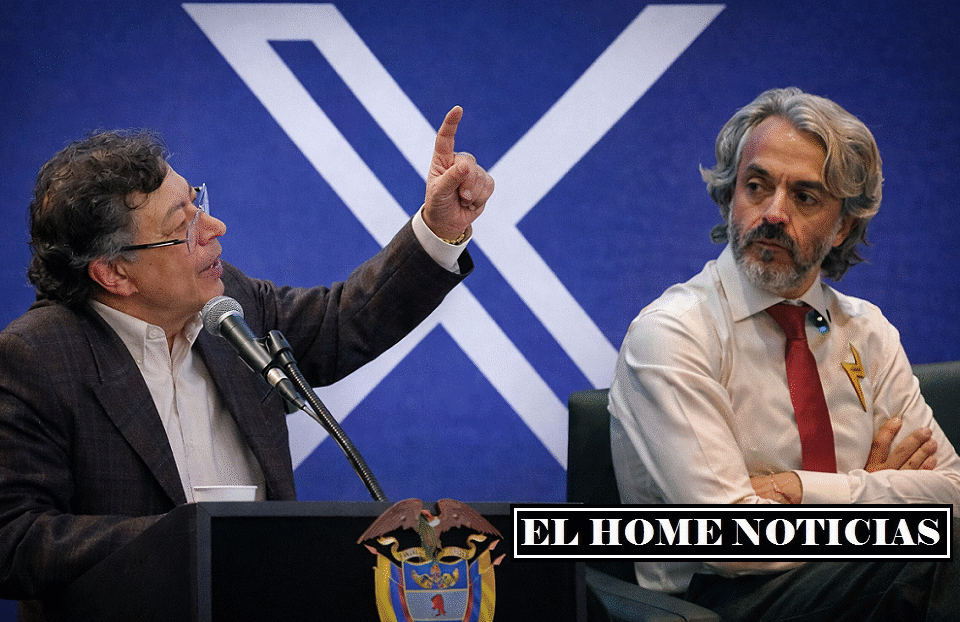 GUSTAVO PETRO Y JUAN DANIEL OVIEDO.