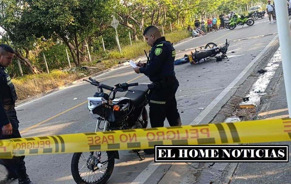 Un aparatoso accidente ocurrido en la madrugada de este domingo en el corregimiento La Playa, en Barranquilla
