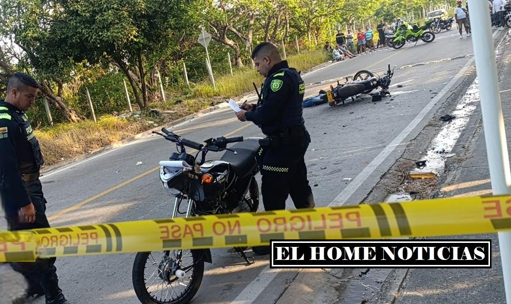 Un aparatoso accidente ocurrido en la madrugada de este domingo en el corregimiento La Playa, en Barranquilla