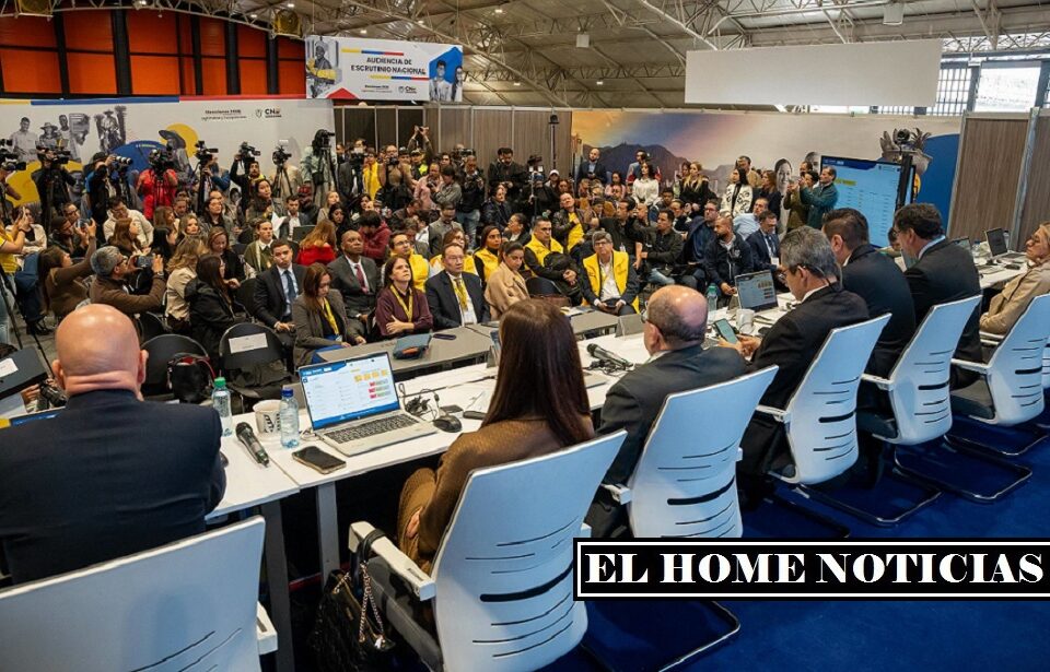 CNE Audiencia de escrutinios en Corferias