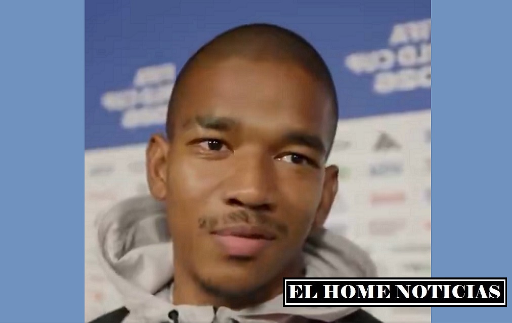ayden Adams, mediocampista de la selección de Sudáfrica
