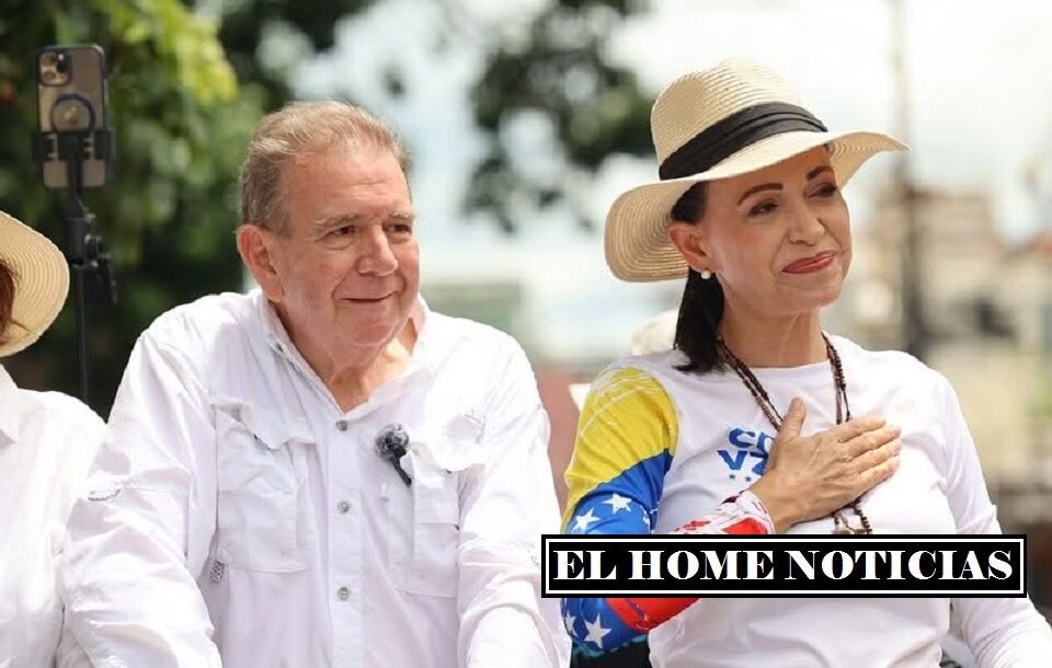 María Corina Machado y Edmundo González Urrutia, durante uno de los actos más emblemáticos