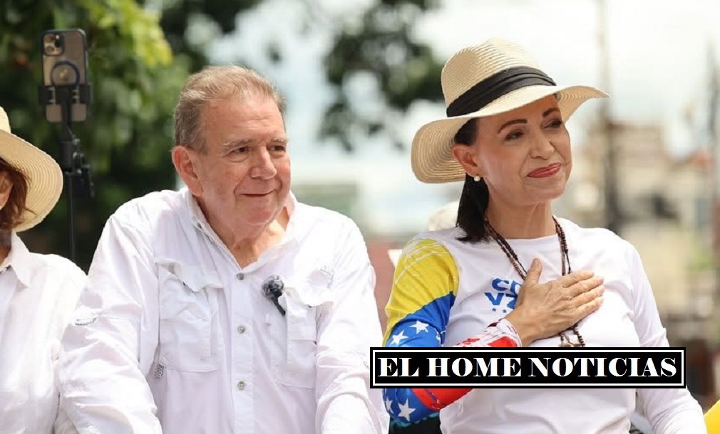 María Corina Machado y Edmundo González Urrutia, durante uno de los actos más emblemáticos