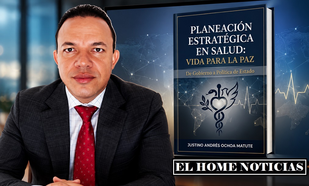 Autor del libro "Plan Estratégico de Salud: Vida para la Paz, de Gobierno a Política de Estado 2026-2038", Justino Andrés Ochoa Matute