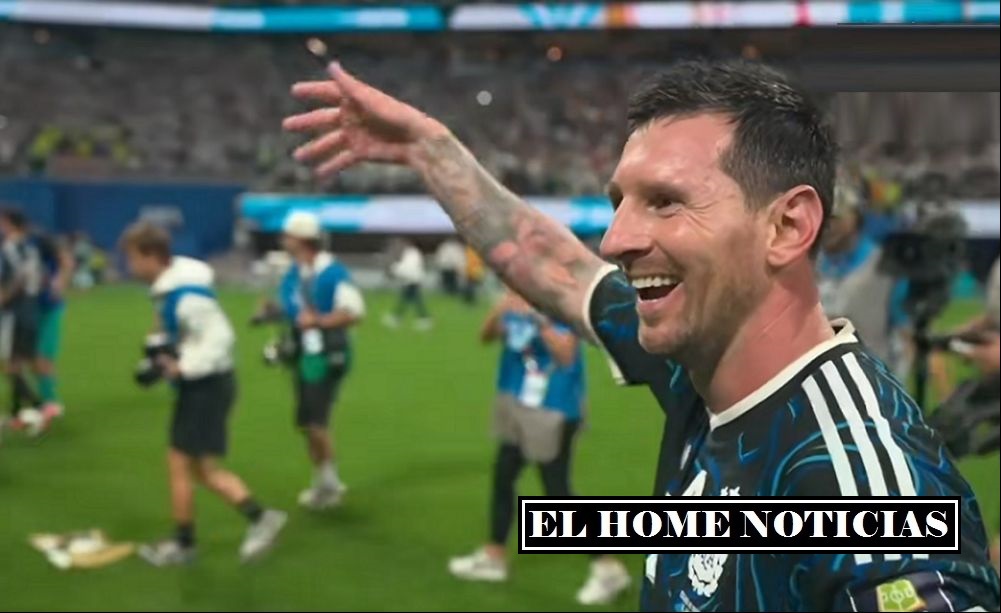 El capitán Lionel Messi celebra una clasificación inolvidable