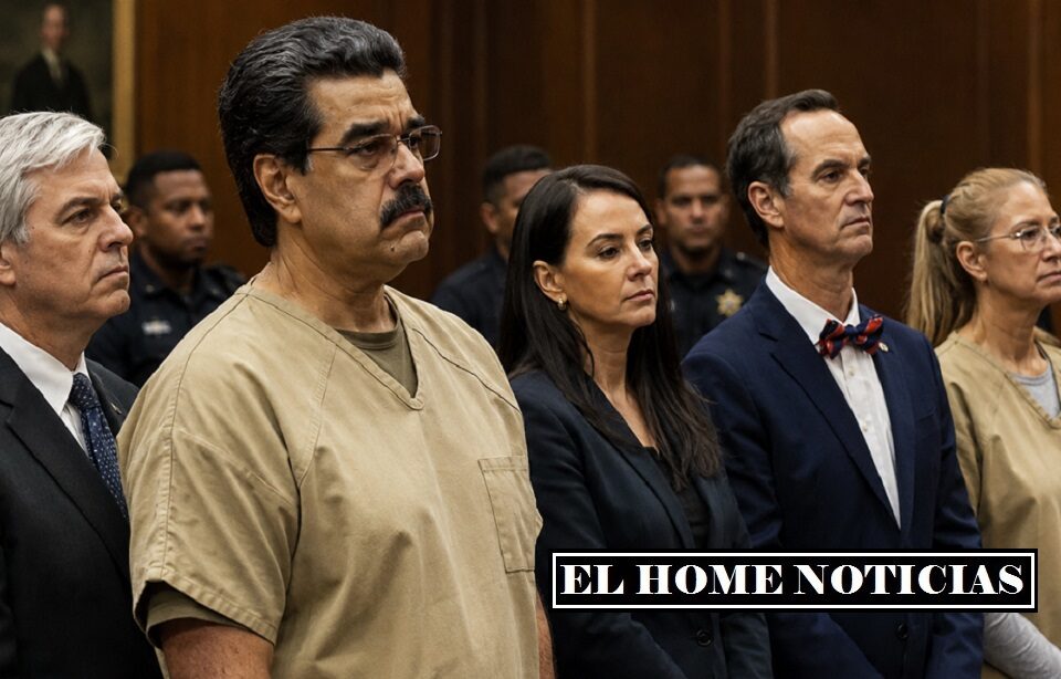 Nicolás Maduro y Cilia Flores asistieron a la tercera audiencia preliminar.