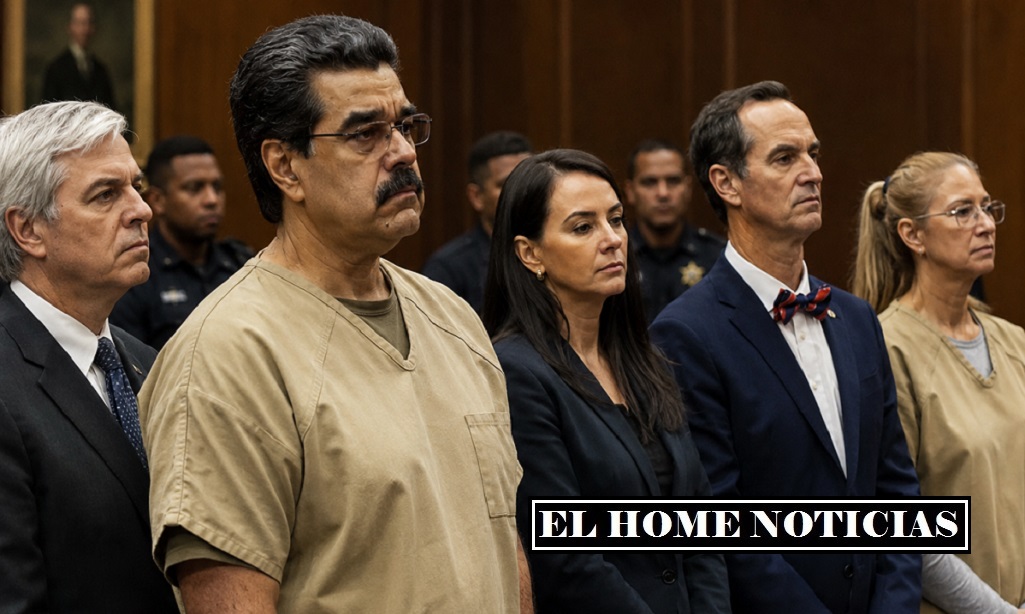 Nicolás Maduro y Cilia Flores asistieron a la tercera audiencia preliminar.