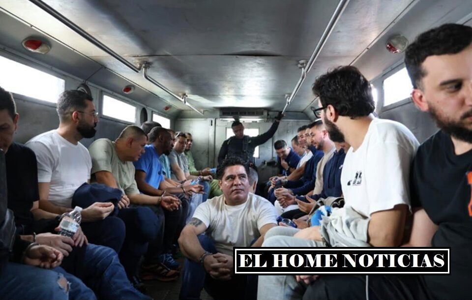 Varios de los cabecillas que permanecían recluidos en la cárcel La Paz de Itagüí.