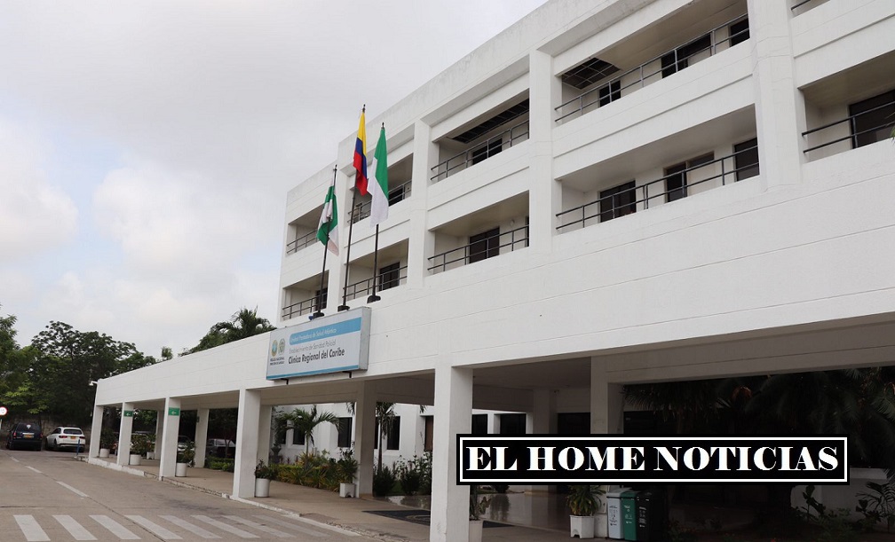 Fachada Clínica Regional del Caribe.