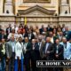 Miembros del Colegio Nacional de Periodistas.